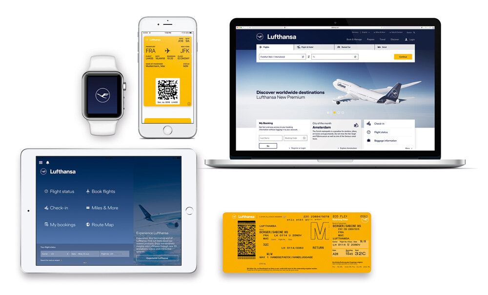 Lufthansa Review : Flight search